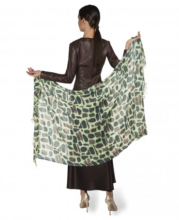 Палантин Женский W40-PIERRES/VERT.CLAIR